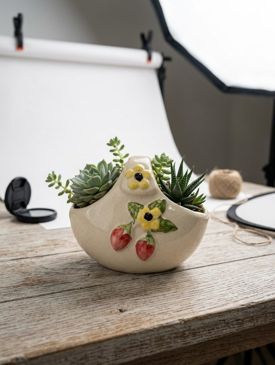 Ceramic planter
